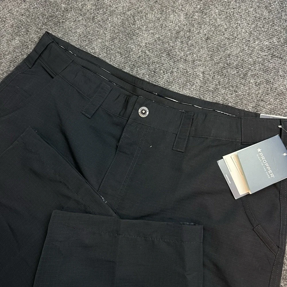 NWT Propper EdgeTec Tactical Pants Mens 38x28 Navy Blue Cargo Uniform Polyester